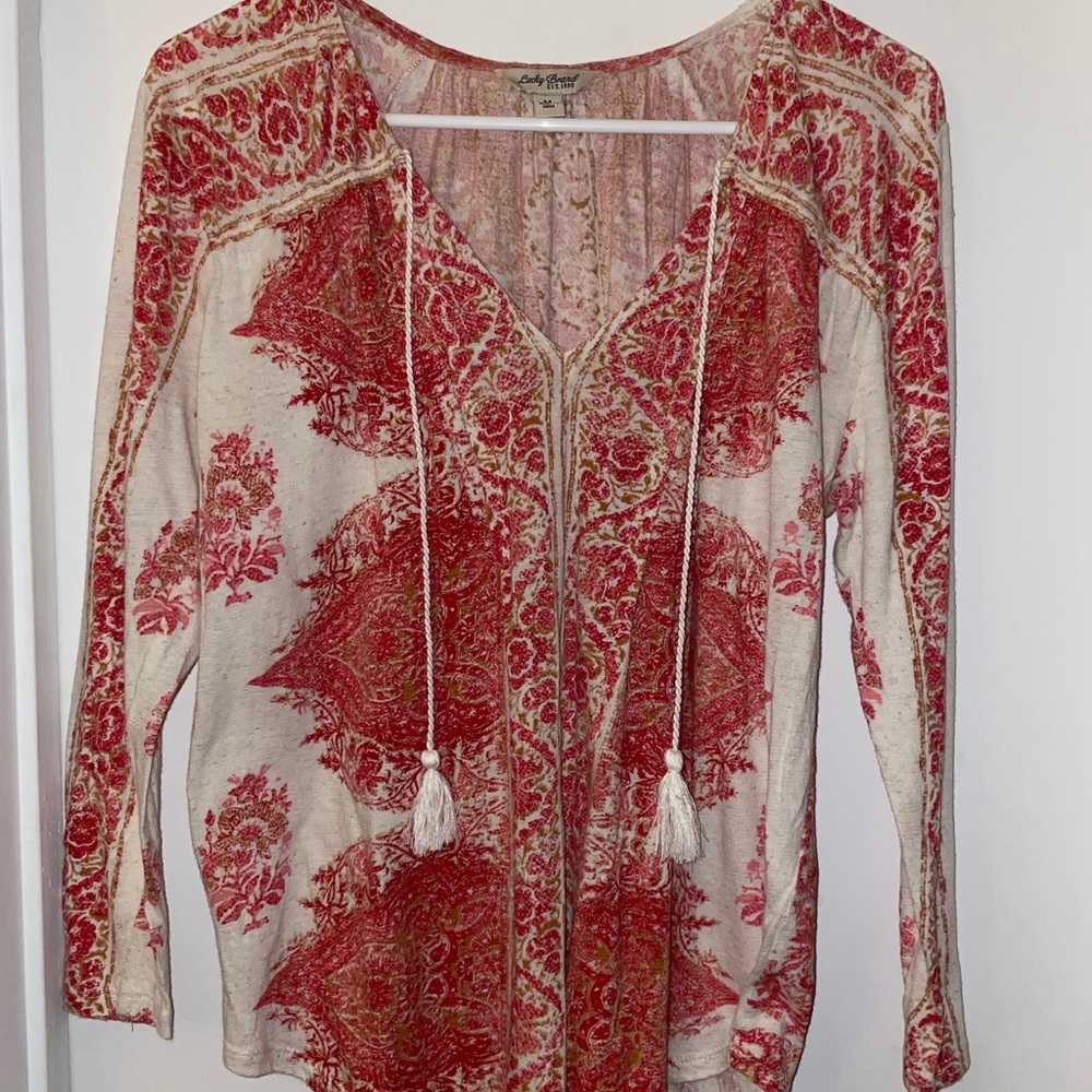 Lucky Brand print top